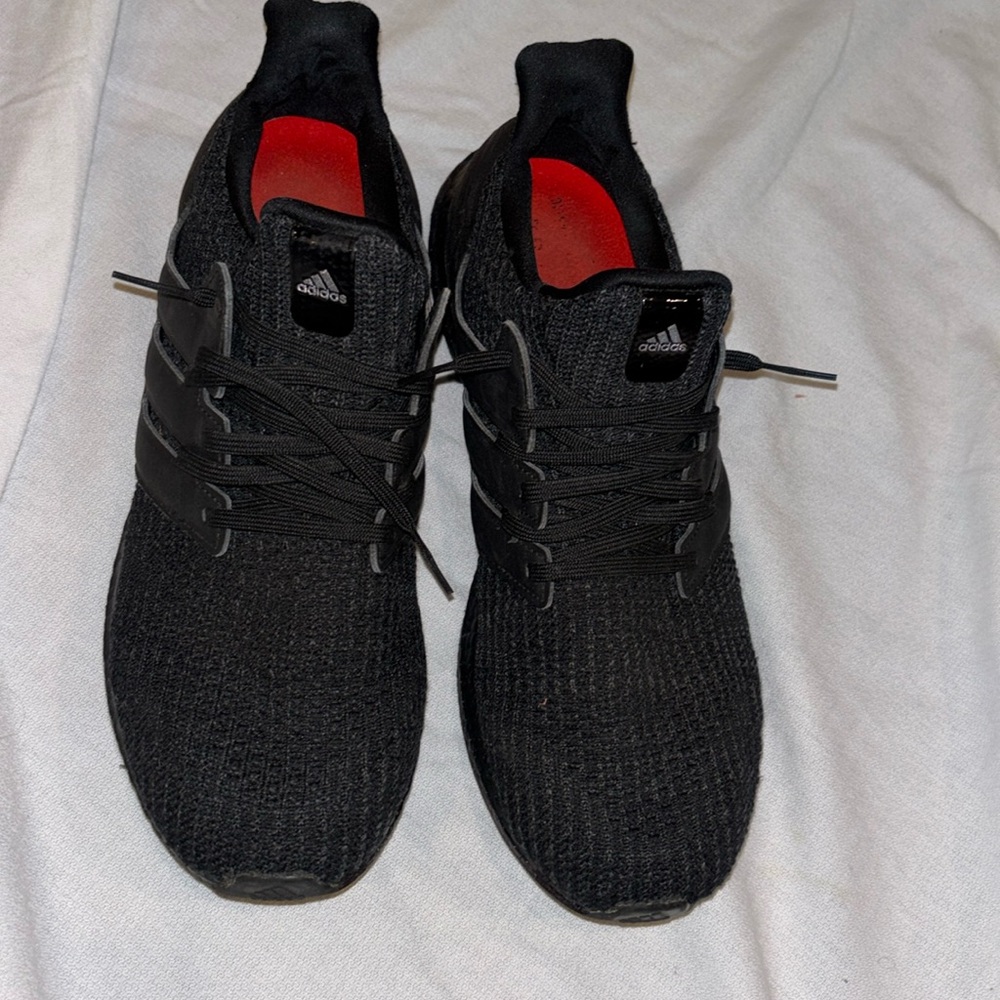 Adidas UltraBoost 4.0 DNA Core Black Running Shoes Mens Size 11 Triple Black
